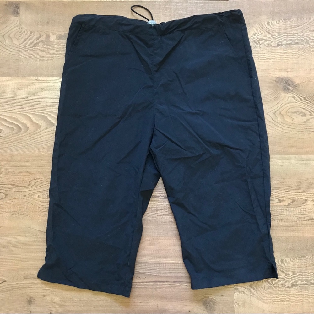 vintage 90s drawstring capri pants vintage shorts